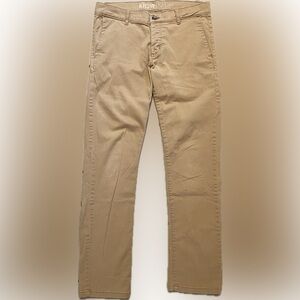 KR3W KSLIM khaki pants, size 32, color tan, good condition